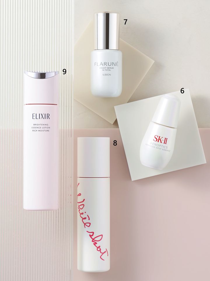 透明感を底上げするブライトニングコスメ