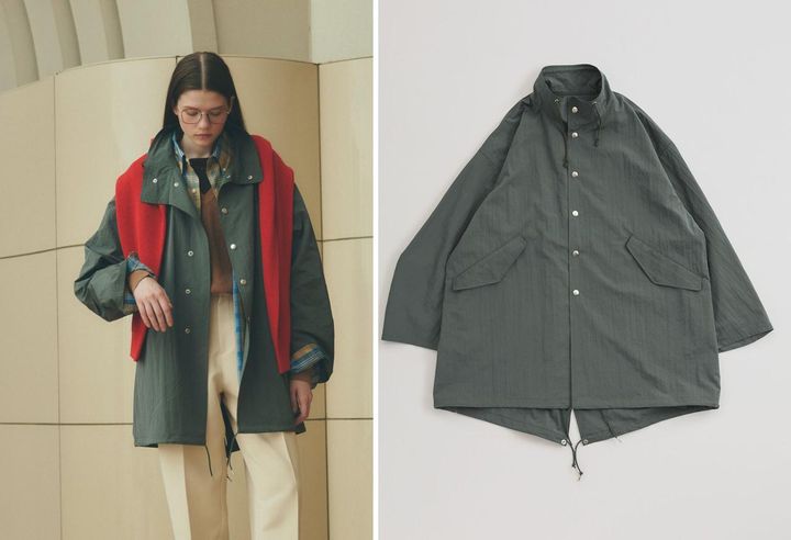 画像: 「LIGHT MODS COAT」￥39,600 出典：シンゾーン