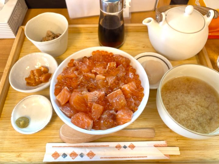 北海道 知床 ウトロ 海鮮丼