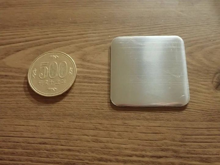 DAISO(ダイソー)：磁石用ステンレス補助プレート