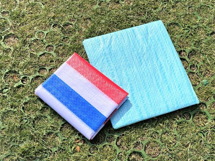 お花見の「レジャーシート、風で飛んじゃう」問題がたったこれだけで解決！？簡単すぎる裏ワザがスゴかった♪ 