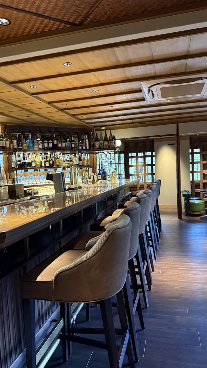 バーカウンターのあるお部屋