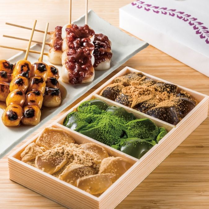 全国有名駅弁とうまいもの大会 わらび餅 京だんご