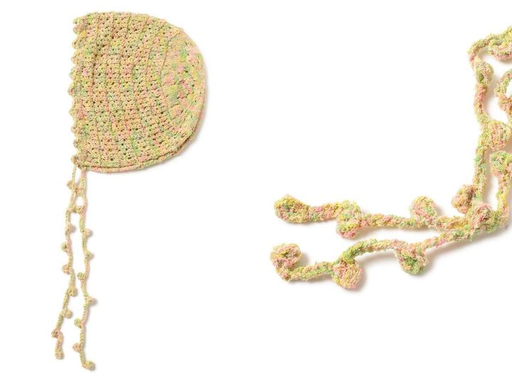 画像: 「PonPon ボンネット帽」￥4,950※2026年3月下旬発売予定 出典：レイ ビームス