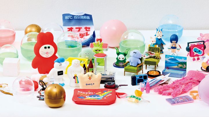 3人の作り手が持ち寄ったカプセルトイ