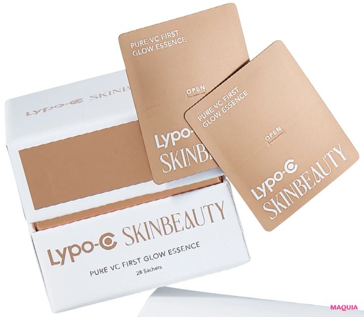 2026年最新 鈴木えみさんおすすめのスキンケアコスメ Lypo-C SKINBEAUTY PURE VC ファースト グロウエッセンス 