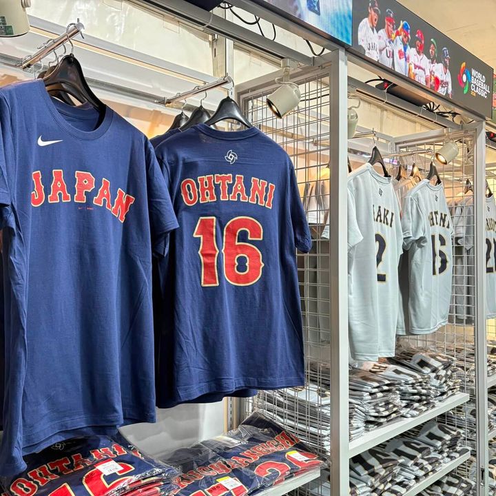 NIKE ネーム＆ナンバーTシャツ、MIZUNO 2026 World Baseball Classic ナンバーＴシャツ