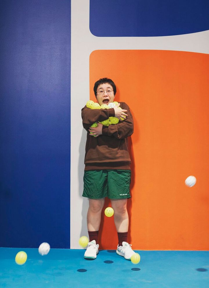 近藤春菜さんが最新スポーツ“ピックルボール”に挑戦 