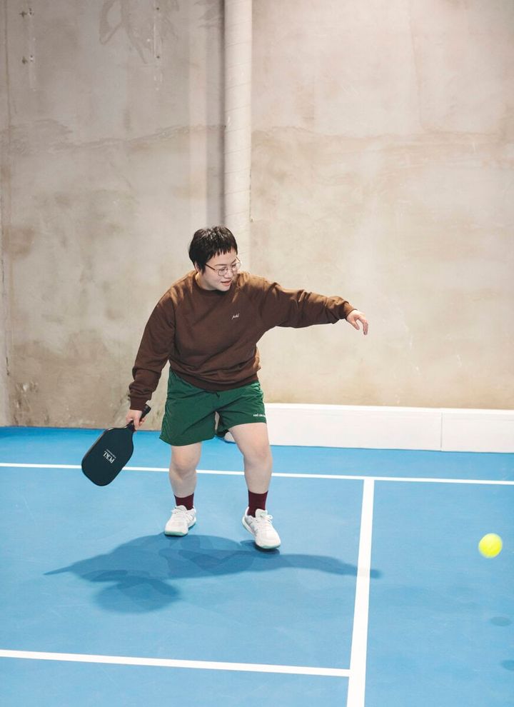 近藤春菜さんが最新スポーツ“ピックルボール”に挑戦