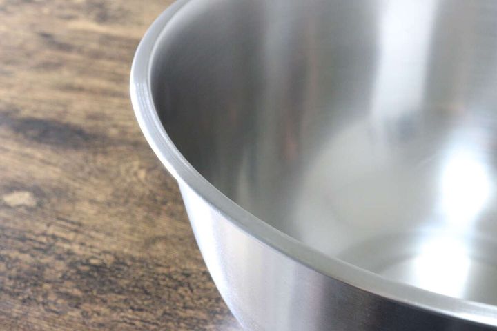 ステンレスボウル 素材感