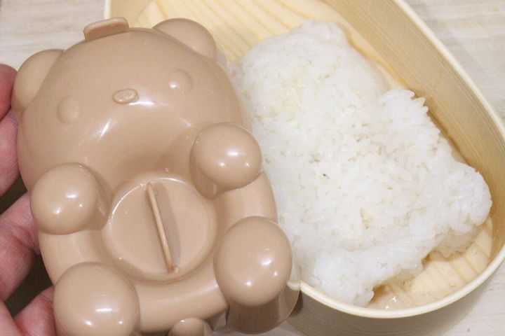 デコかわごはんdeハグくま 取り外し