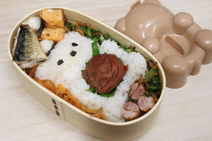 デコかわごはんdeハグくま 使用例