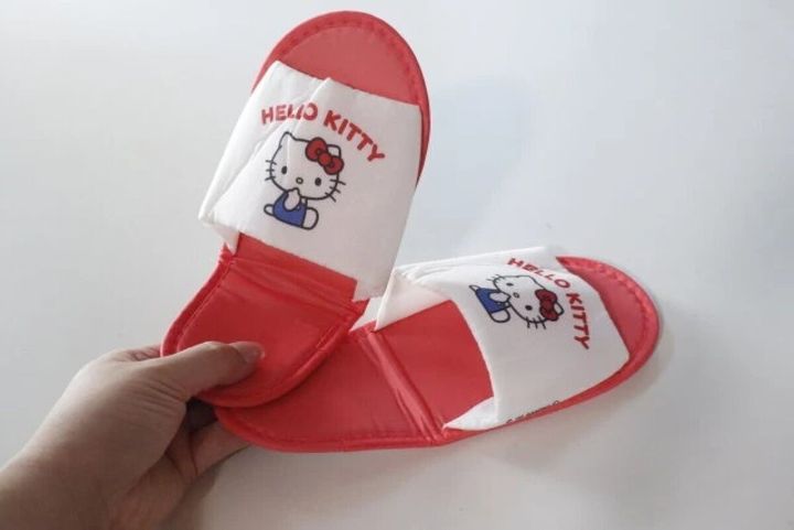 ダイソー 携帯用スリッパ KT スタンダード スリッパ デザイン