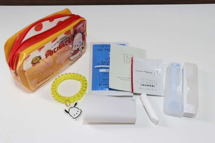 マチ付きポーチ 収納例