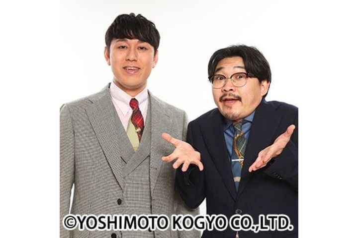 お笑いコンビ「オズワルド」左から畠中悠さん、伊藤俊介さん