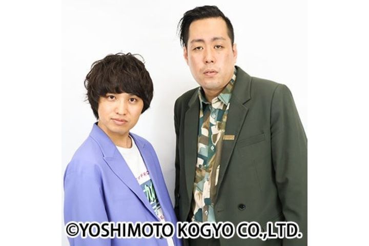 お笑いコンビ「エバース」左から佐々木隆史さん、町田和樹さん