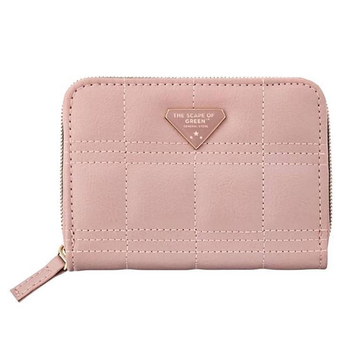 THE SCAPE OF GREEN やみつきサイフ ボックスステッチ PINK