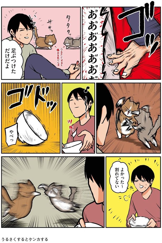 足ぶつけただけだよ （C）鴻池剛／KADOKAWA