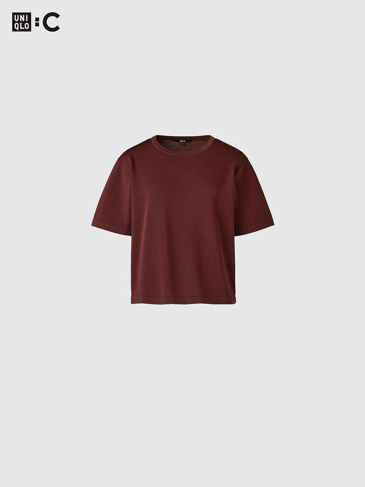 ユニクロのボクシーニットT