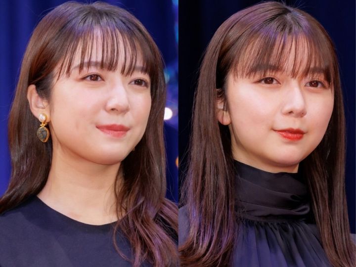 （左から）上白石萌音、上白石萌歌 クランクイン！ width=