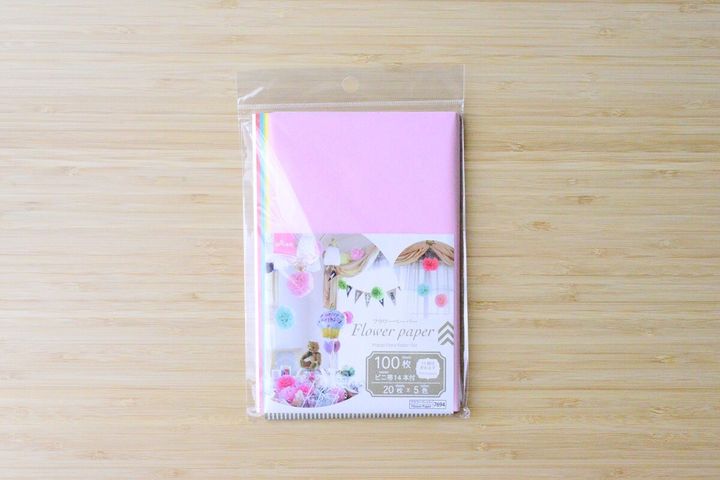 100均のお花紙を比較【セリア・ダイソー・キャンドゥ】売り場はどこ？