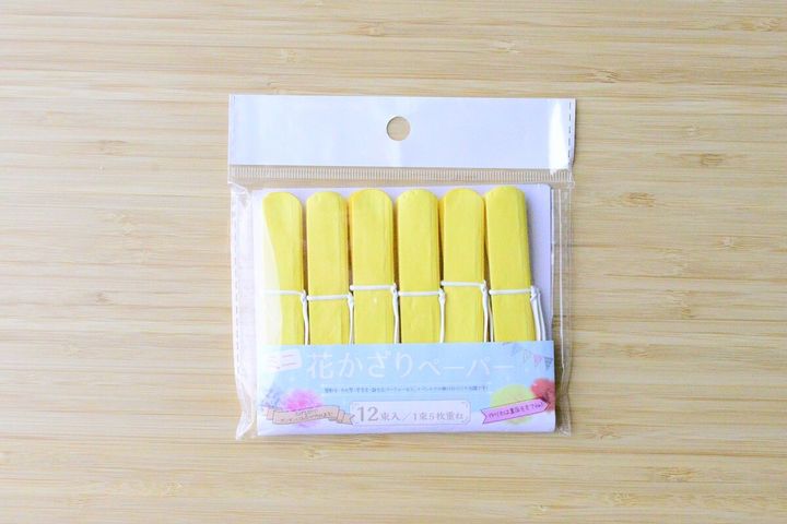 100均のお花紙を比較【セリア・ダイソー・キャンドゥ】売り場はどこ？