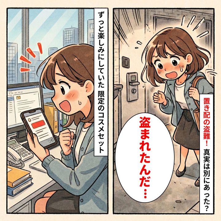 「置き配がされてない！盗まれた」と騒ぐ住人。だが、配達完了の写真を見て、自分のミスに気づく【短編小説】