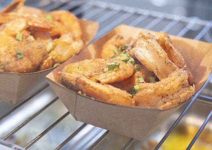 ソルト＆ペッパー・シュリンプ（$14.50）