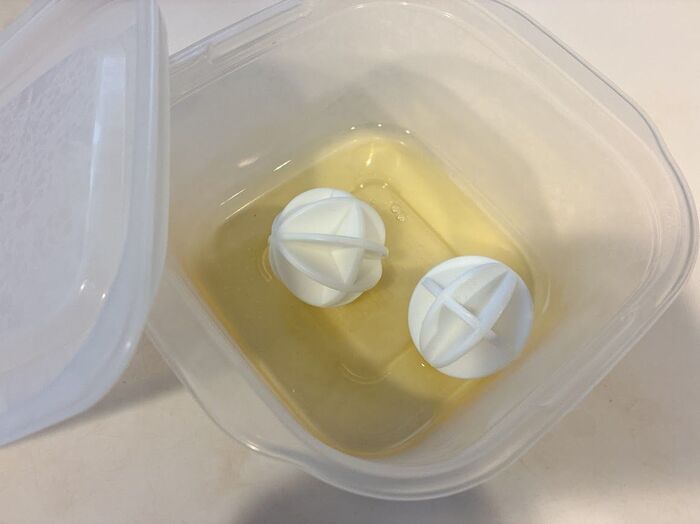 【セリア】マッチョ専用じゃなかった！まさかの料理に役立つ♡白い『便利ボール』が革命的でした！