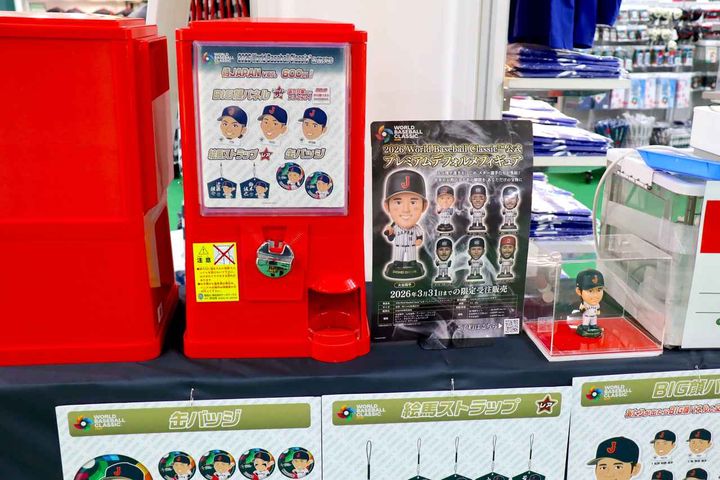 画像: 手軽に楽しめるガチャガチャも。何が当たるかはお楽しみ！