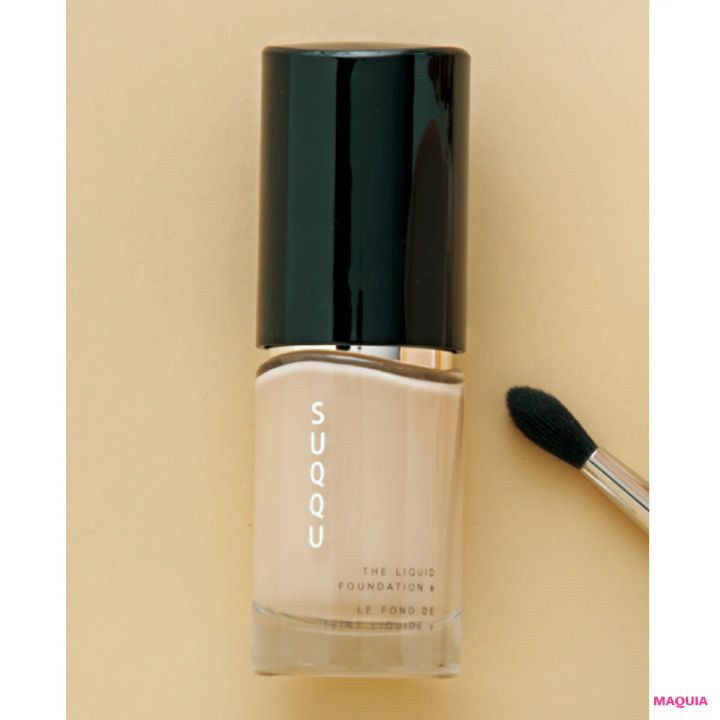 美容家 神崎恵さんのおすすめコスメ SUQQU ザ リクイド ファンデーション e