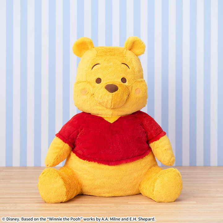 セガプライズ ディズニー『くまのプーさん』 赤いほっぺ グランデぬいぐるみ おすわりVer.