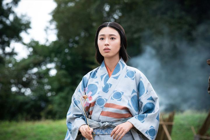 大河ドラマ『豊臣兄弟！』直役・白石聖の出演カット （C）NHK width=