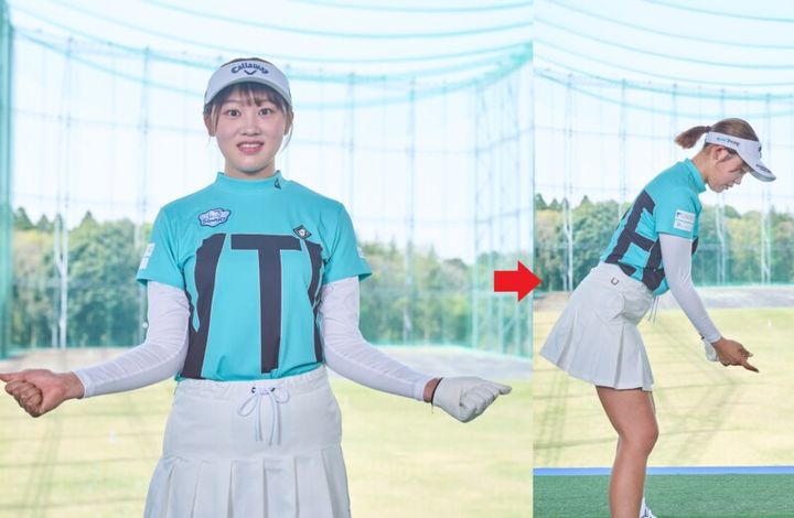 アイアンショットを真っすぐ飛ばす！ティッシュ１枚でできる練習法