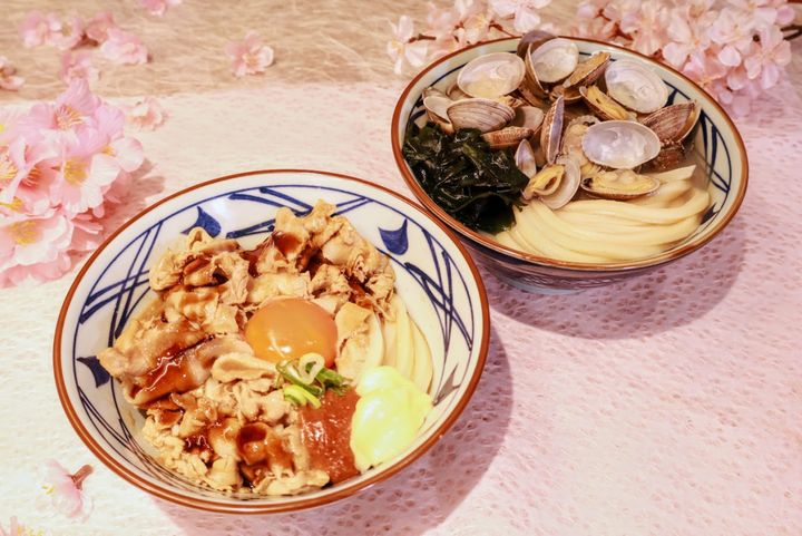 丸亀製麺“気分で選ぶ”春うどん登場！＜試食レポ＞ クランクイン！ width=