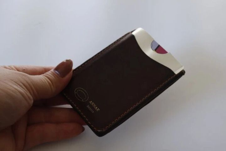 ダイソーのスキミング防止カードケース（3枚）の使用例