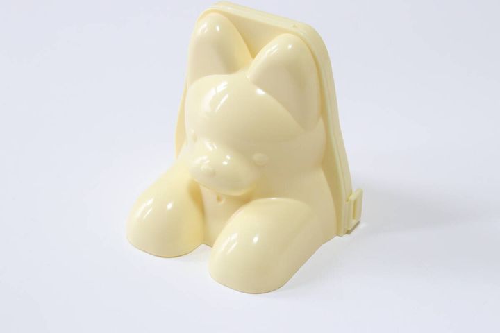 ダイソーのデコかわ ごはん de おすわり わんにゃんのビジュアル