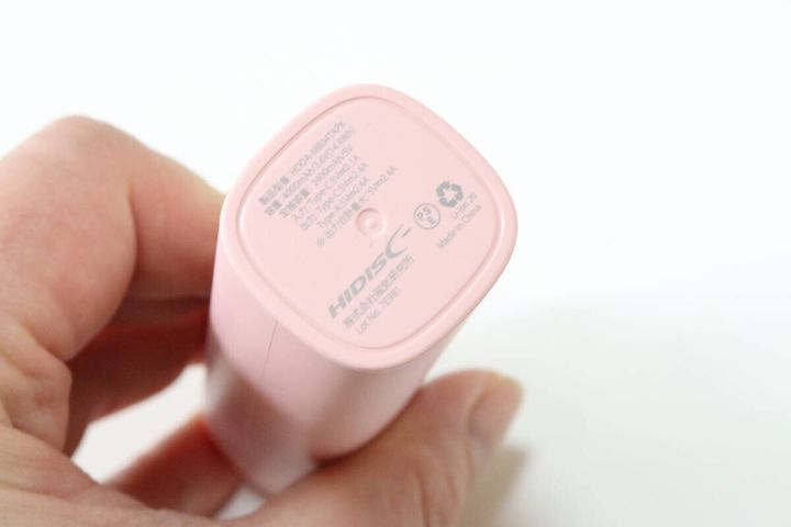 モバイルバッテリー ライトピンク ハイディスク