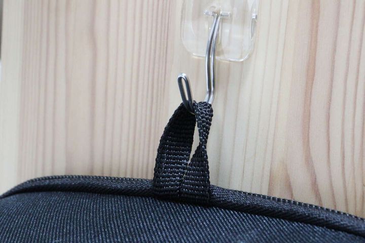 ダイソー キャンプギアケース ループ フック