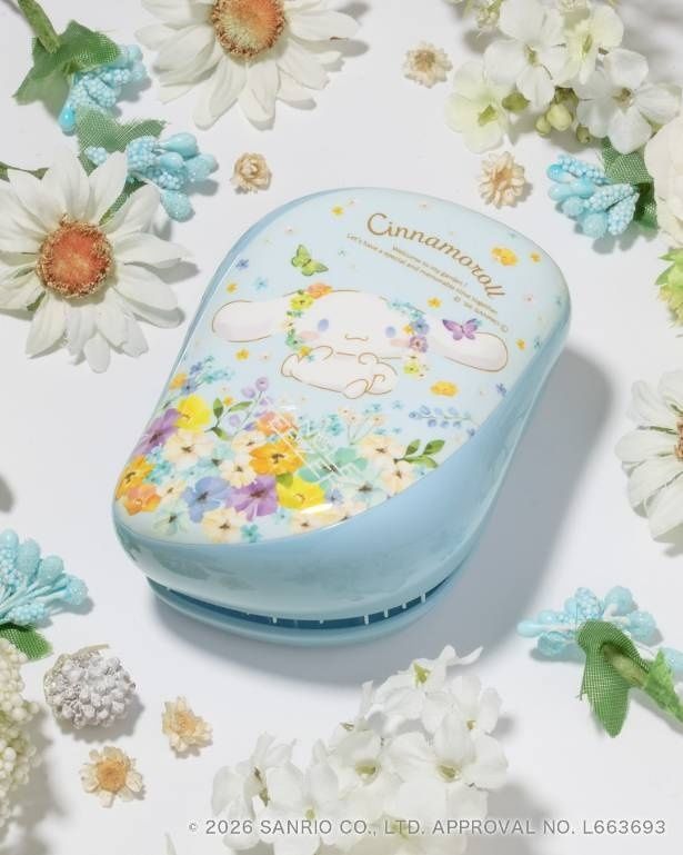 コンパクトスタイラー シナモロール／フラワーパーティー (C)2006 SANRIO CO., LTD. APPROVAL NO. L663693