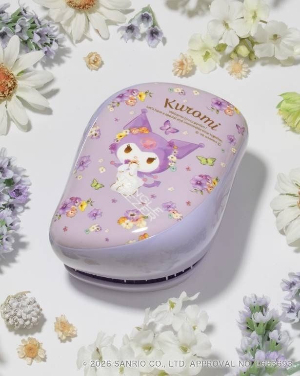 コンパクトスタイラー クロミ／フラワーパーティー (C)2006 SANRIO CO., LTD. APPROVAL NO. L663693