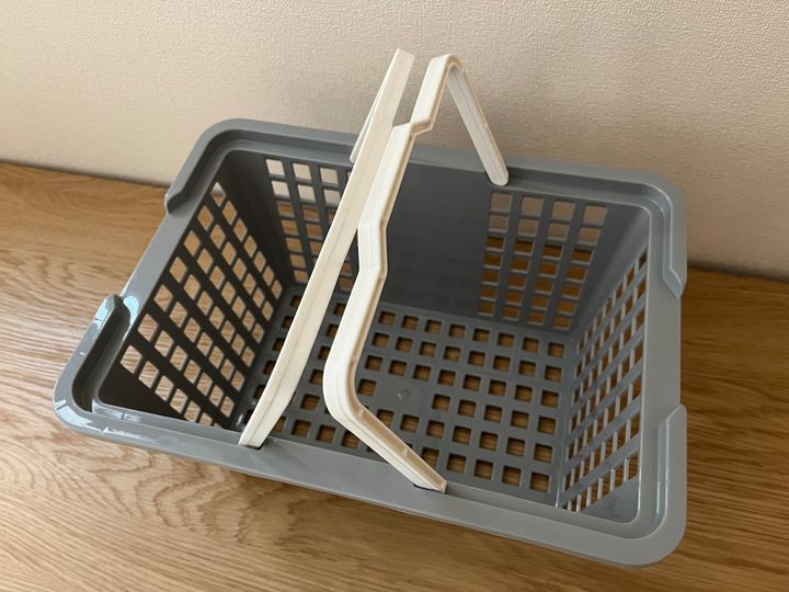 【100均】取っ手付きカゴを9商品買ってみた！ダイソー・セリア・キャン★ドゥを比較