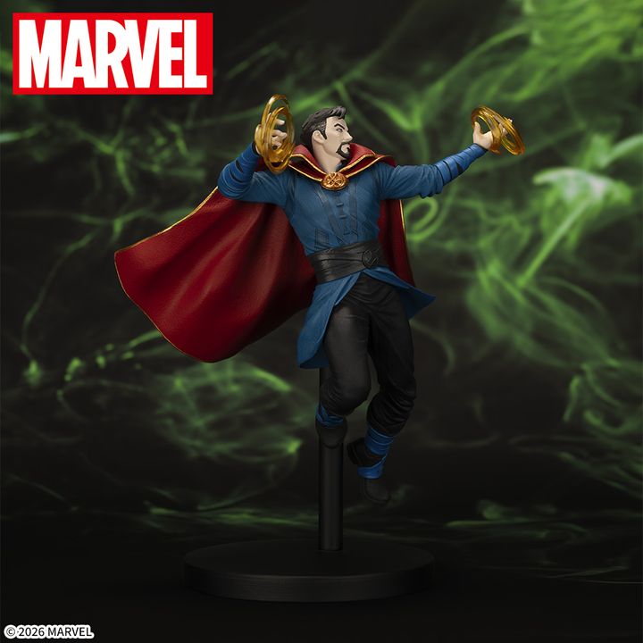 セガプライズ「MARVEL ACT/CUT プレミアムフィギュア “ドクター・ストレンジ”」 正面