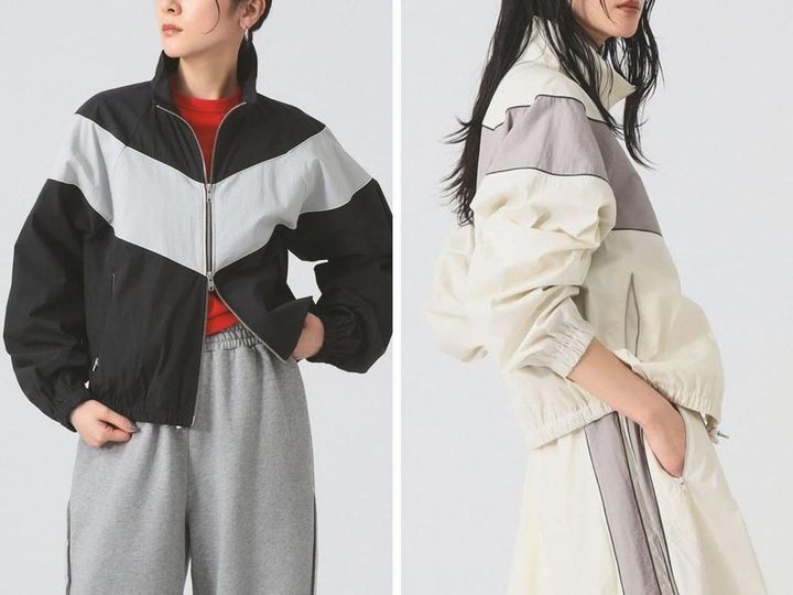 画像: 「カラー ブロック トラック ジャケット」各￥19,800 出典：レイ ビームス