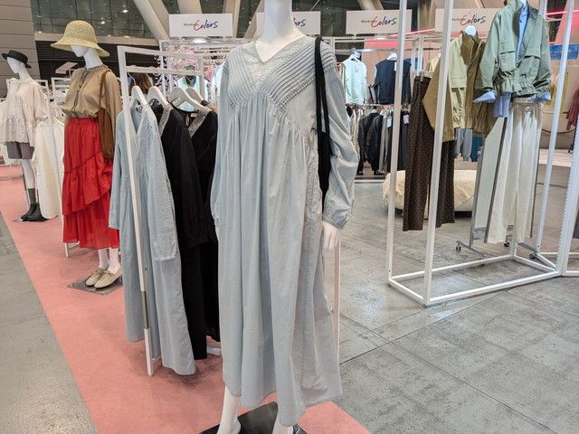 キャンブリック刺繍ワンピース