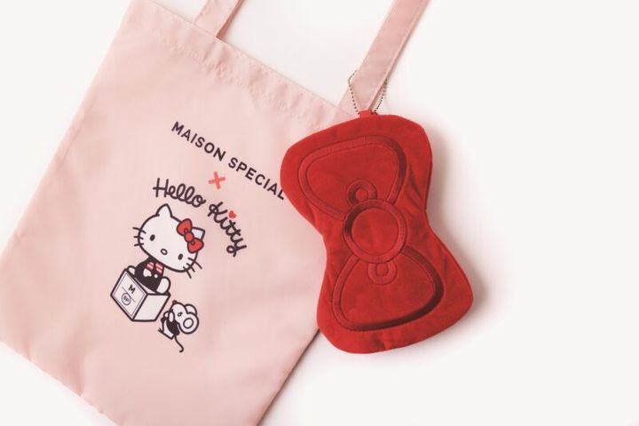 POINT③ リボンポーチはバッグチャームとして