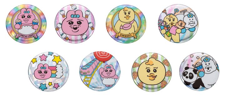 かがやき缶バッジ