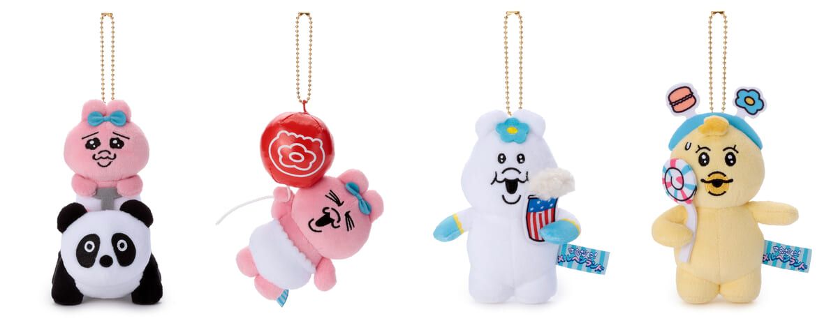 おぱんちゅうさぎ」と「んぽちゃむ」グッズが大集結！タカラトミー