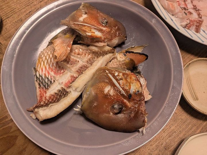 参加者全員からの人気を集めた塩焼き。ほのかなうまみで食べ飽きしません