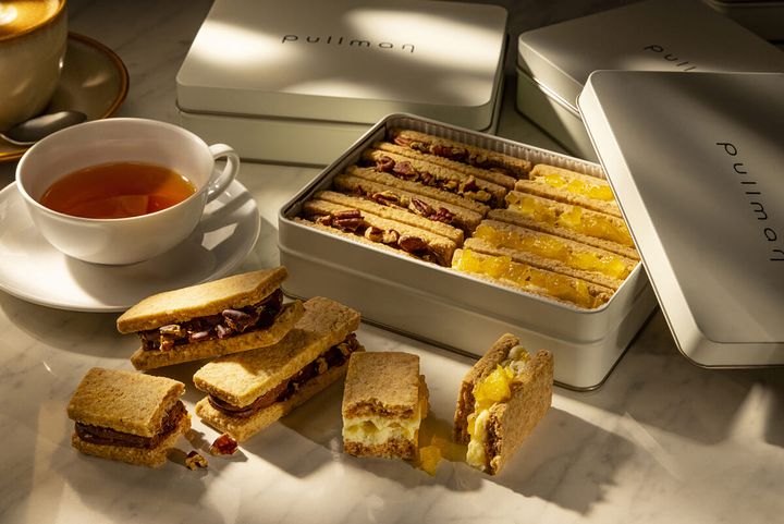 プルマン東京田町「フェアトレードチョコレートのガナッシュサンド」